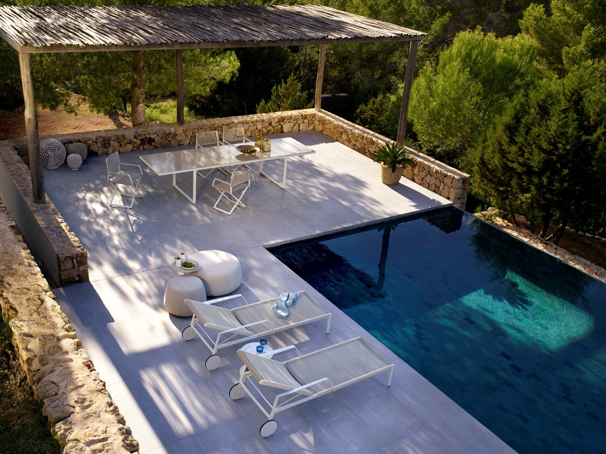 Садовая кровать Canax® с подлокотниками TRIBÙ Nodi ARCH-00078985 - Вид №7