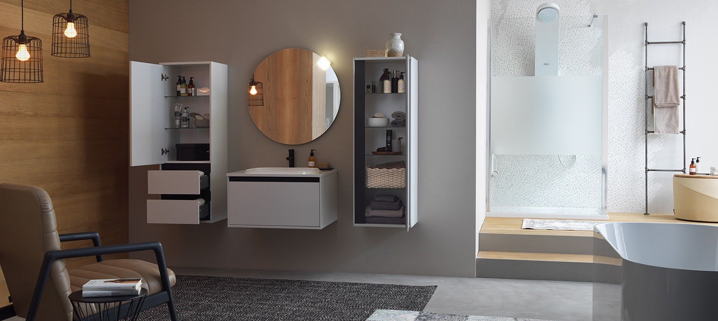 Тумба с раковиной Pandora 01161  Словения Kolpa-San  - Вид №2