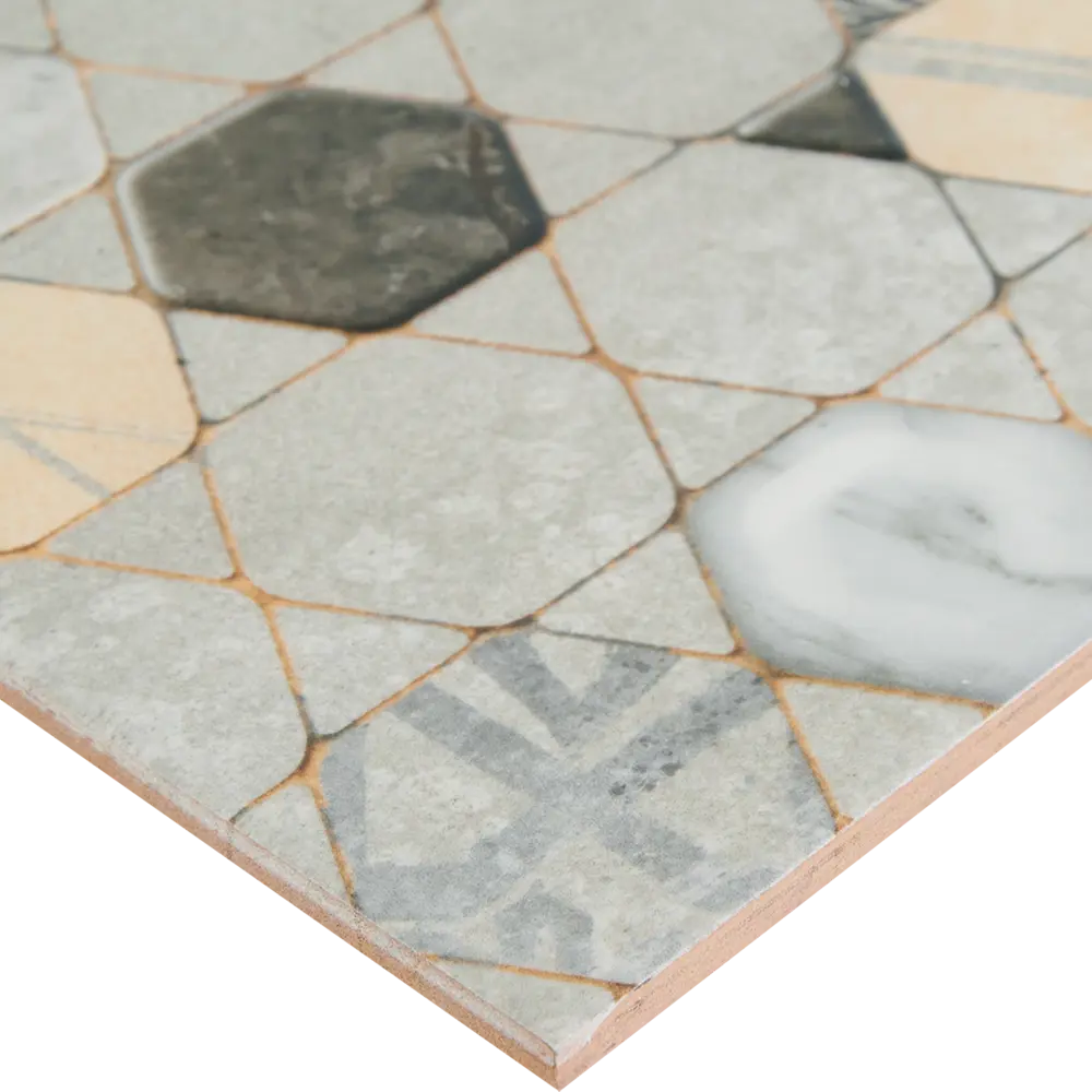 Декор настенный Belani Lounge Dec1 30x60 см матовый цвет серебряный STLM-2121484 - Вид №1