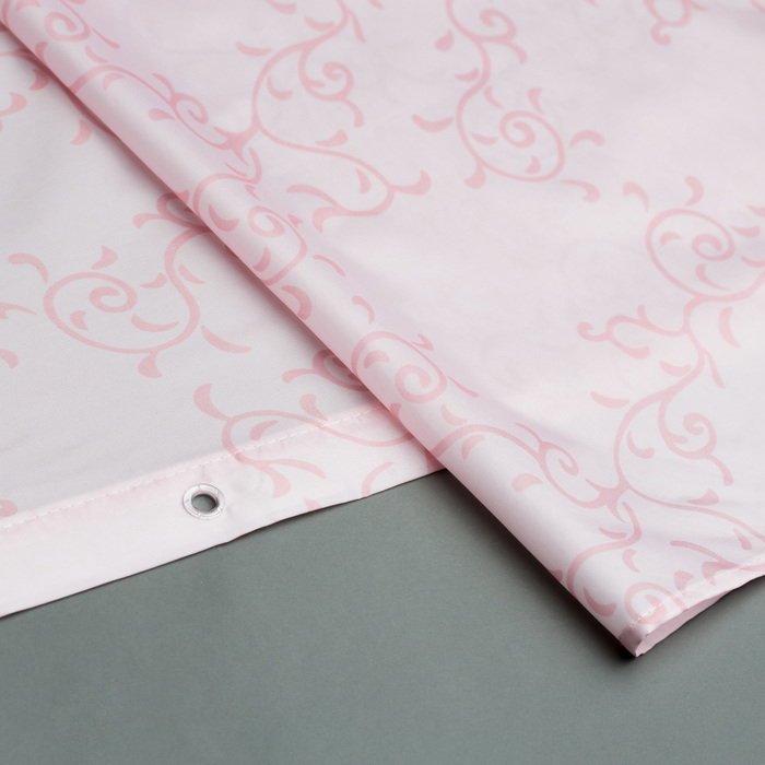 SCMI085P Milardo Pink Leaf Штора для ванной комнаты Pink Leaf Россия  - Вид №3