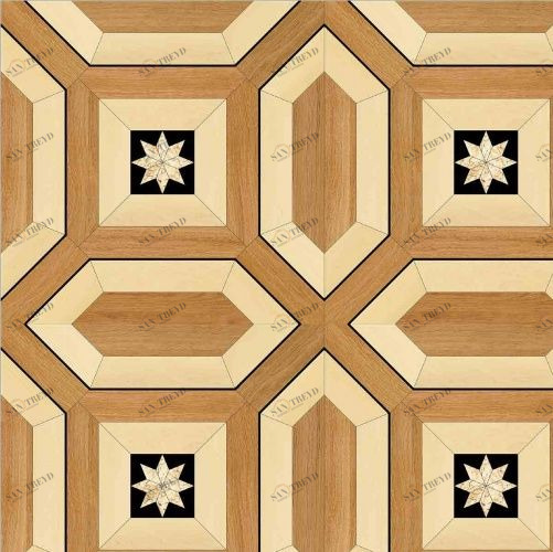 Художественный паркет Da Vinci Щитовой 26-512 Дуб (Гладкая) 500х500 мм 26010512