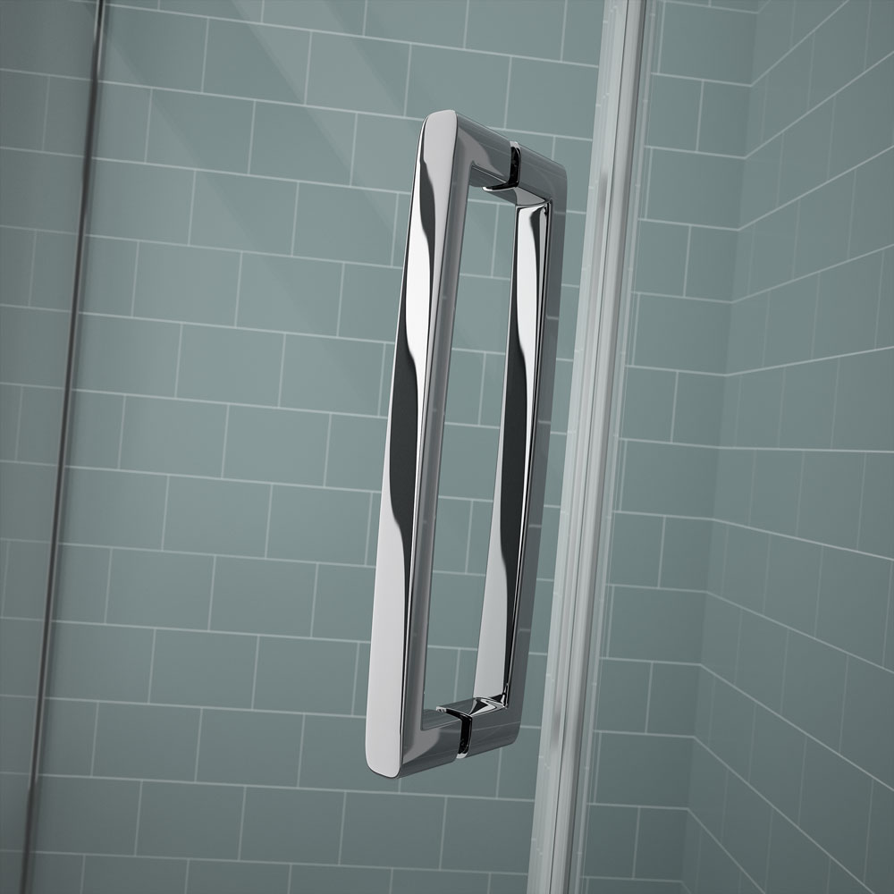 Дверь в нишу GHE800H Merlyn Arysto Хромированный  - Вид №1