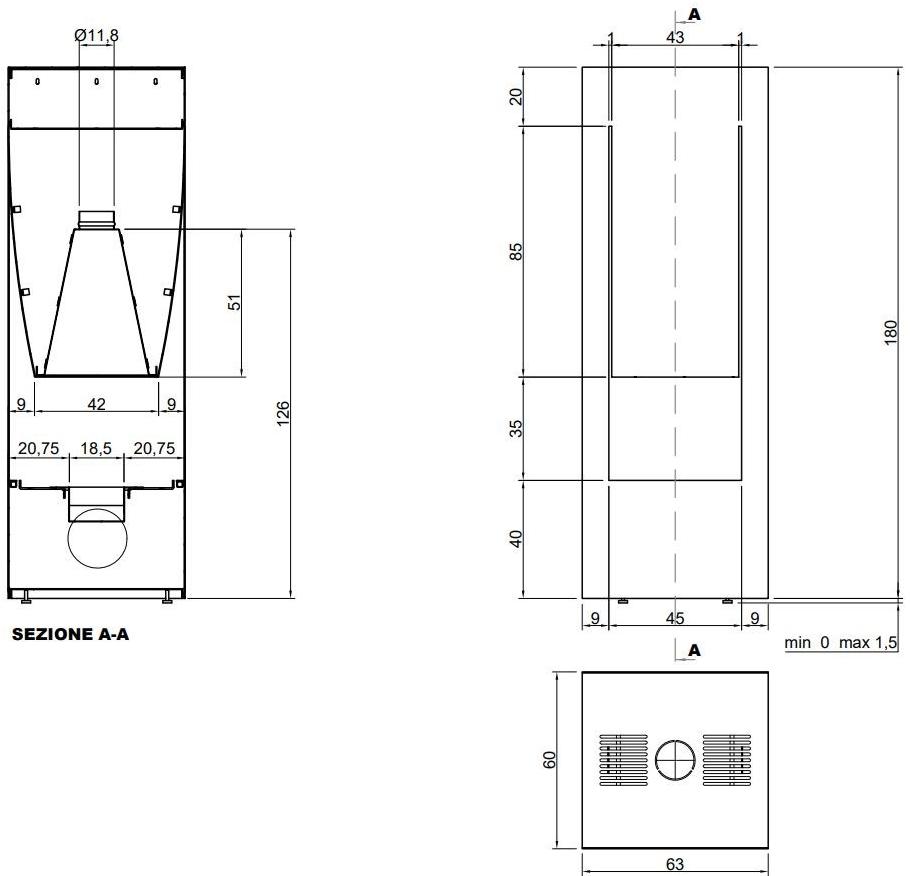 Antonio Lupi Design Стальная каминная печь Il canto del fuoco® Antoniolupi sun-id-1354792 - Вид №12