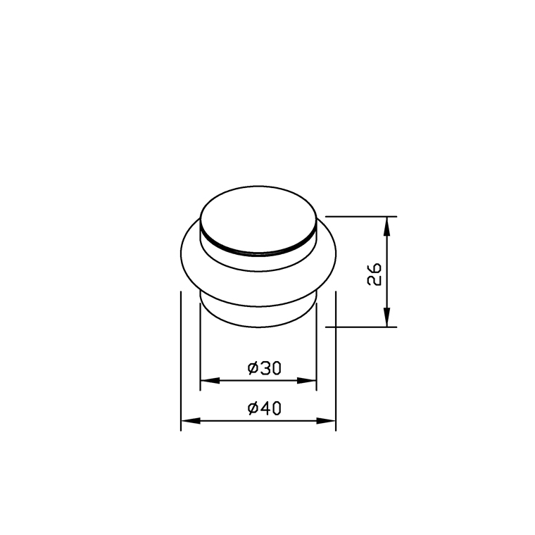 731228 Напольный дверной упор AC228 WAGNER_EWAR A-LINE Wagner Ewar  - Вид №1