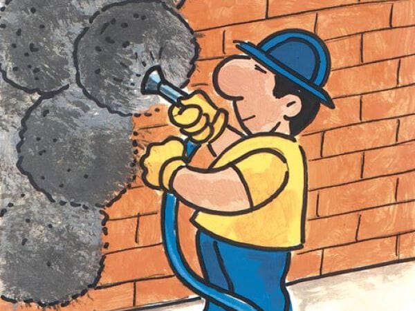 Огнеупорная штукатурка на основе извести, цемента и перлита Azichem INTOTECH ARCH-00124764