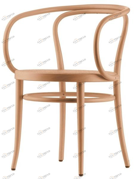 Thonet Стул Bentwood с тростниковым сиденьем 209 sun-id-1385813