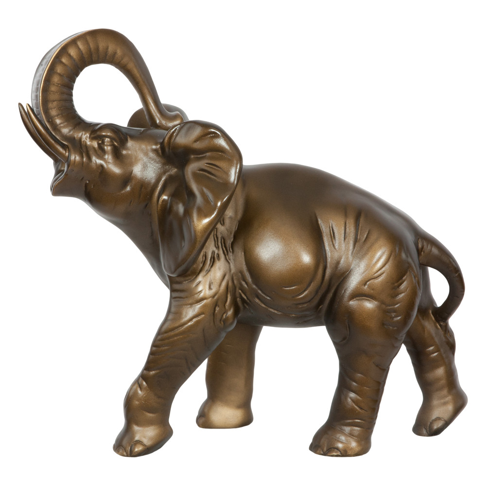 22117 Статуэтка Слон Большой Бронза BOGACHO 4627138220306 - Вид №4