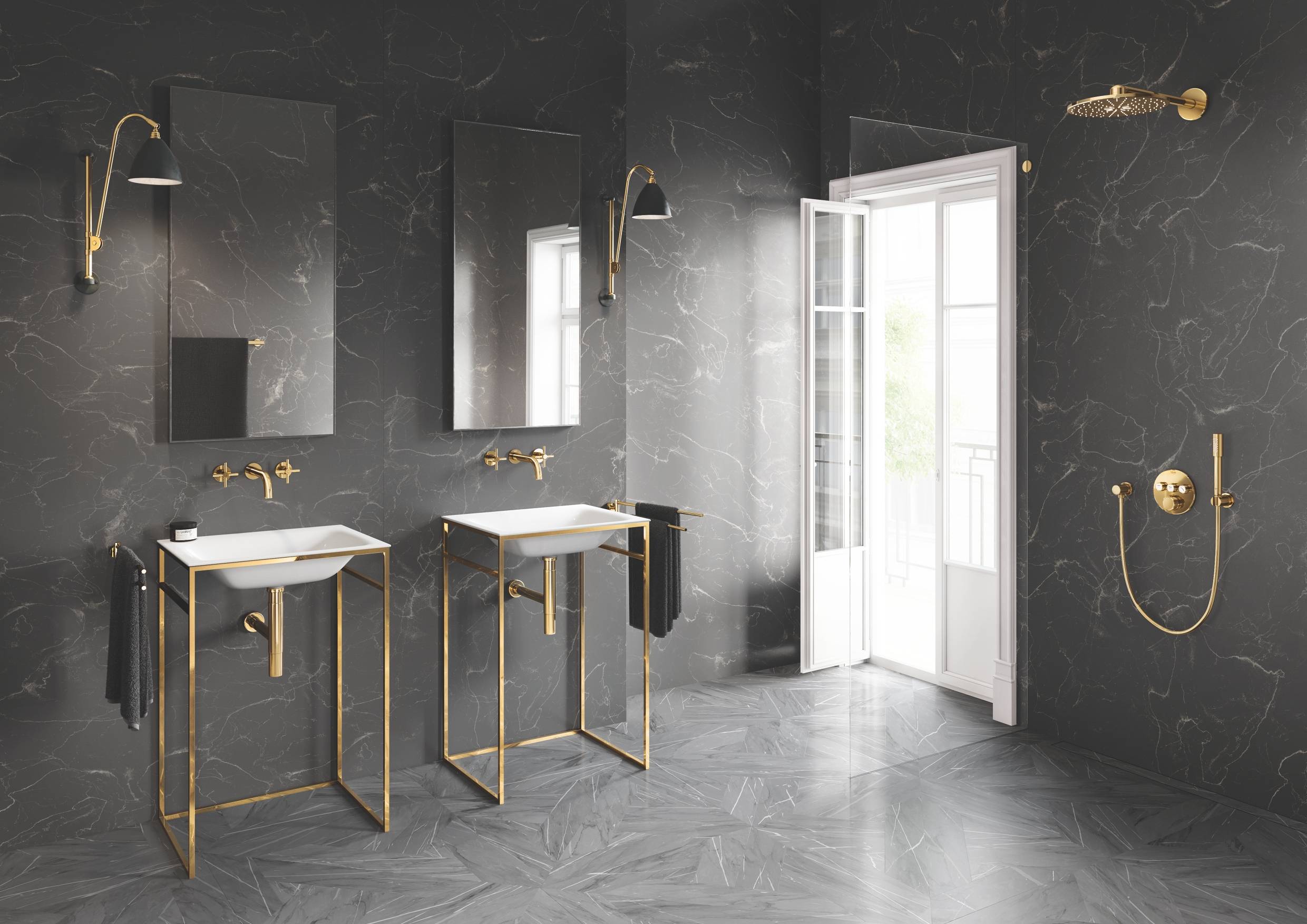 Сифон GROHE 1 1/4 дюйма из латуни, холодный рассвет, глянец (28912GL0) Spare Parts - Вид №1