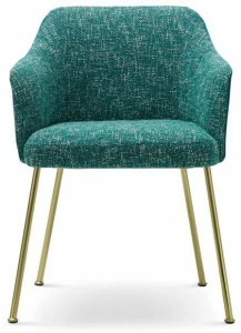 Saba Italia Стул с обивкой и подлокотниками Isabelle