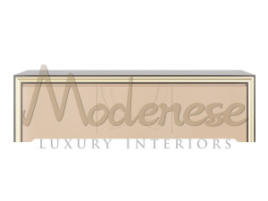 Шкаф для телевизора из бука с распашными дверцами