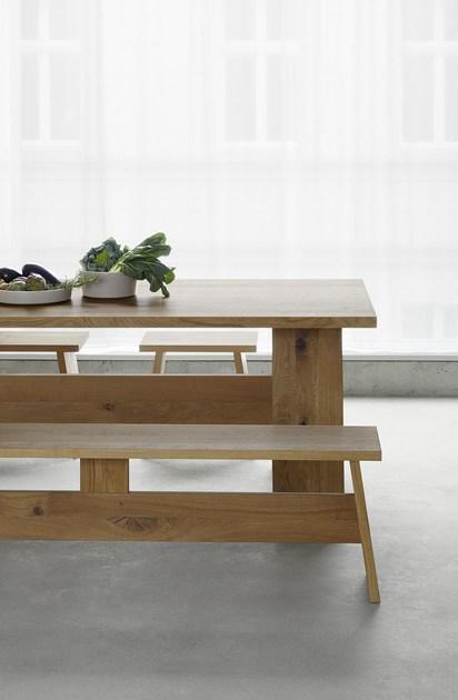 e15 Прямоугольный стол из массива дерева  Dc01  - Вид №7