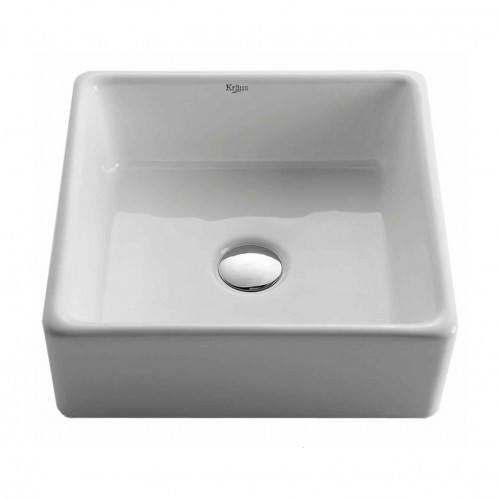 KCV-120 Накладная раковина на столешницу  прямоугольная Krausru 