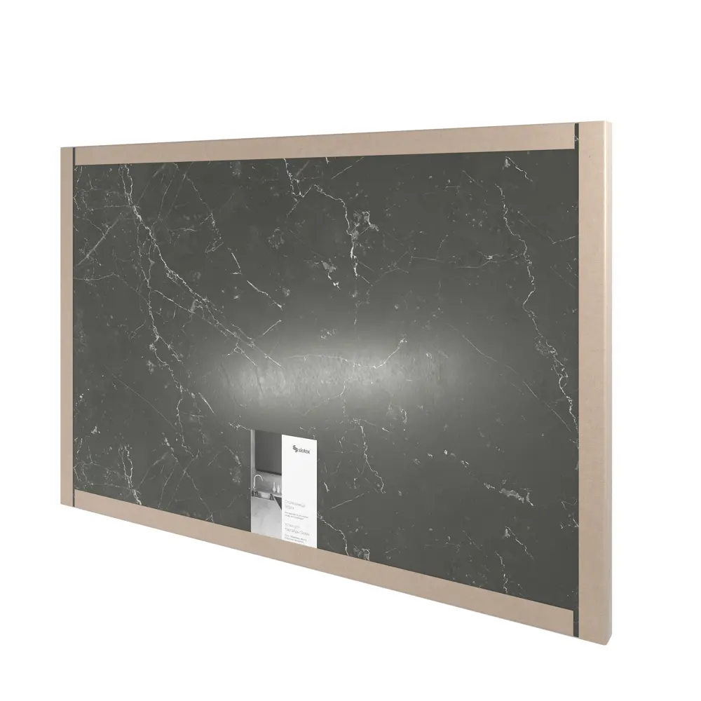 Столешница кухонная SLOTEX Кемь 120×80×3.8 см черная камень 89433673 STLM-1576804 - Вид №7