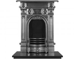RX500 Небольшой комбинированный камин из чугуна в викторианском стиле Сarronheating