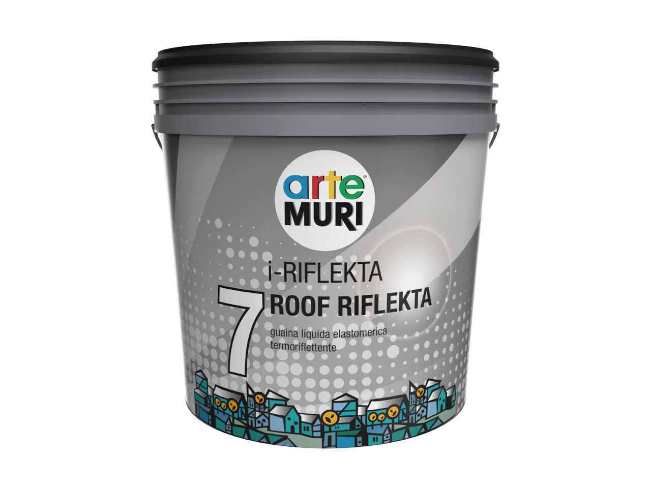 Эластомерная жидкая оболочка с термическим эффектом Fornaci Calce Grigolin arteMURI ARCH-00129362 - Вид №1