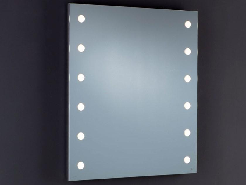 UNICA by Cantoni Настенное зеркало в алюминиевой раме в современном стиле со встроенной подсветкой Mh sun-id-1349040 - Вид №3