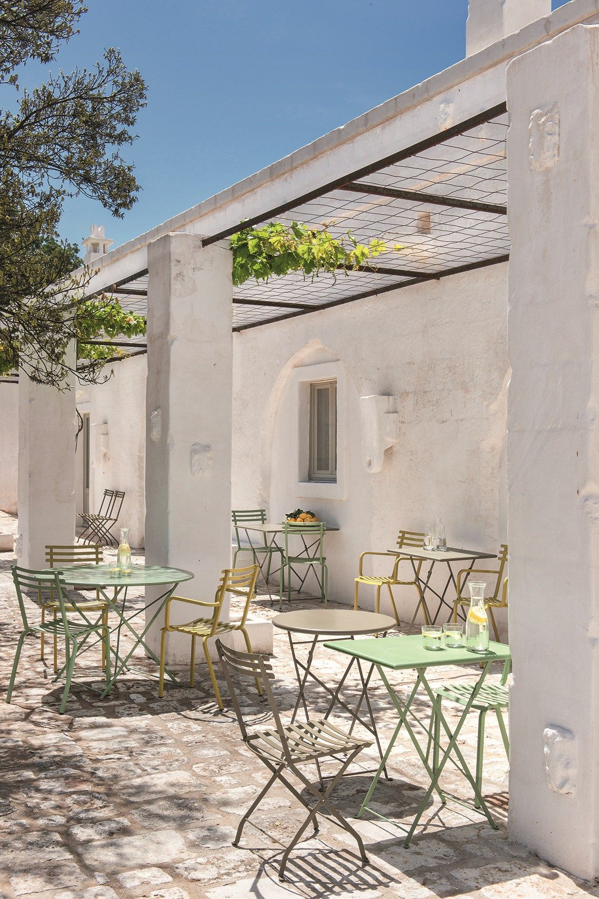 Металлический складной садовый стол Ethimo ARCH-00097362 - Вид №1