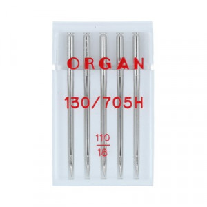 110 Иглы для быт. шв. машин универсальные 5 шт в пенале 5105 № ORGAN