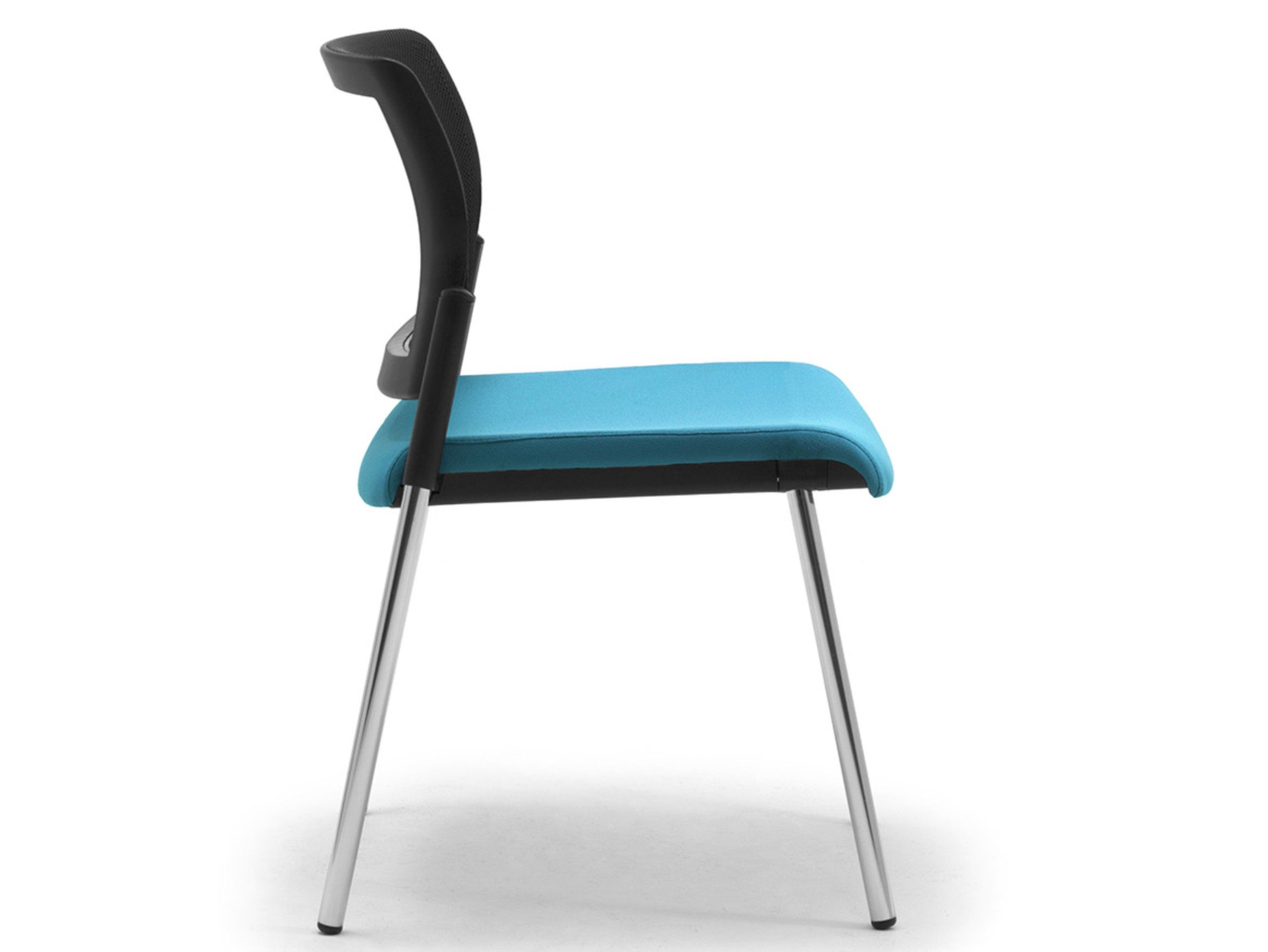 Тканевый стул с открытой спинкой и мягким сиденьем Leyform Wiki ARCH-00113062 - Вид №1