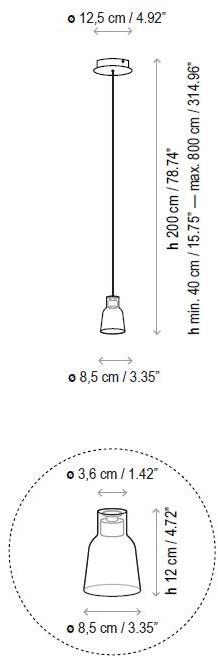 BOVER Светодиодная подвесная лампа Drip/drop sun-id-1427828 - Вид №2