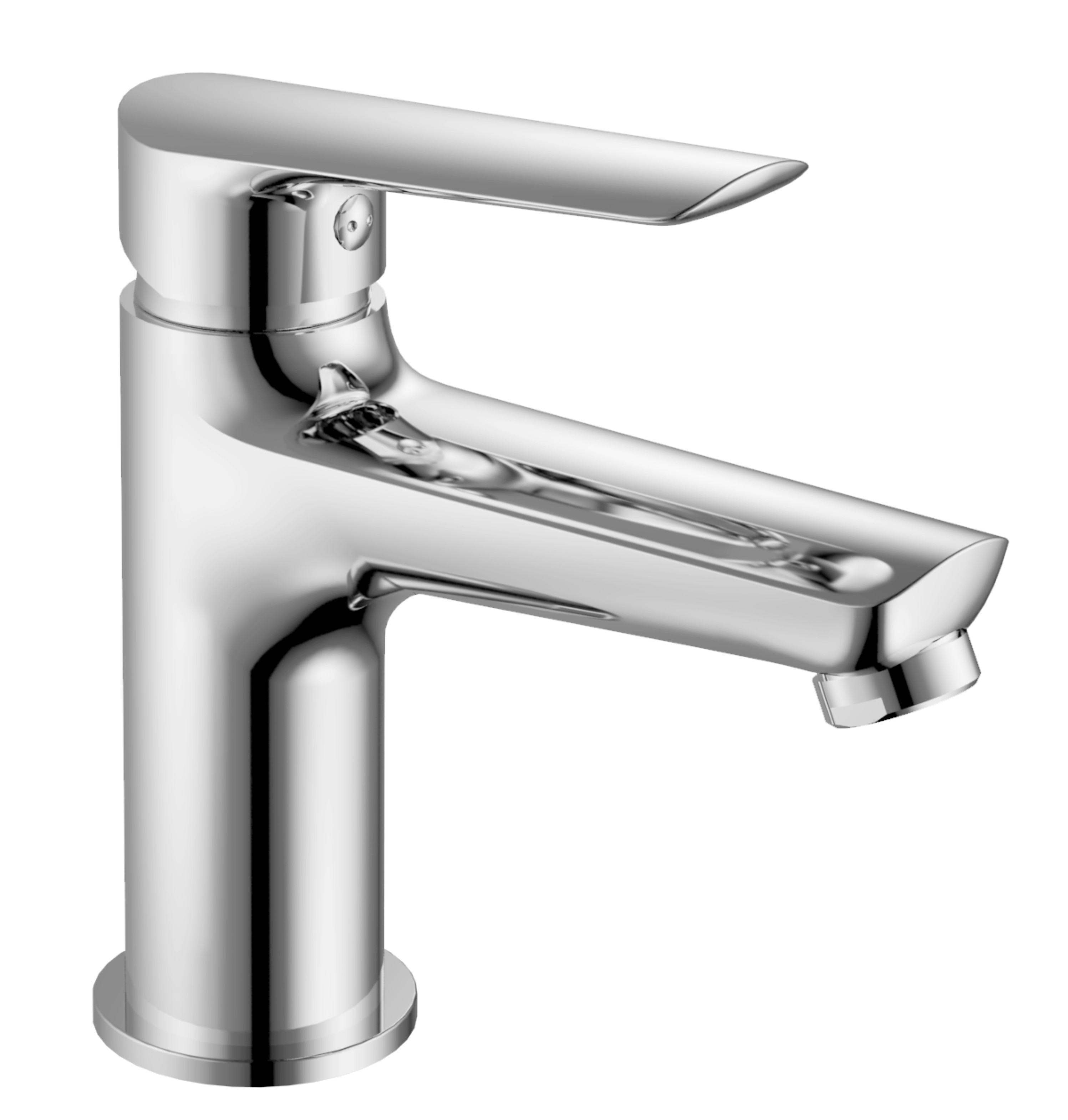 HB10198 Смеситель для раковины , хром Haiba  - Вид №1