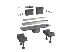 Алюминиевый слив для душа