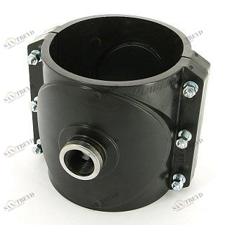 Врезка монтажная 160 x 1 1/4" ВР, 6 болтов, для труб ПНД UNIDELTA 1026160005