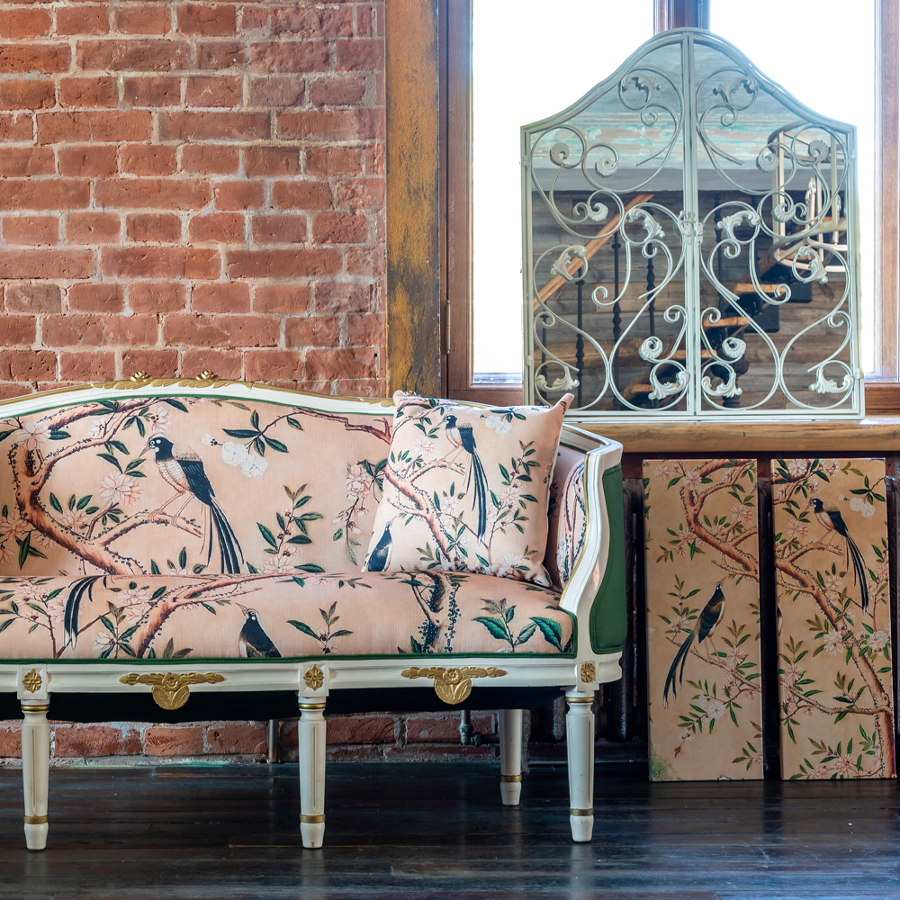 75080002 Картина «Шинуазри», версия 2 (холст, галерейная натяжка) Object Desire  - Вид №5