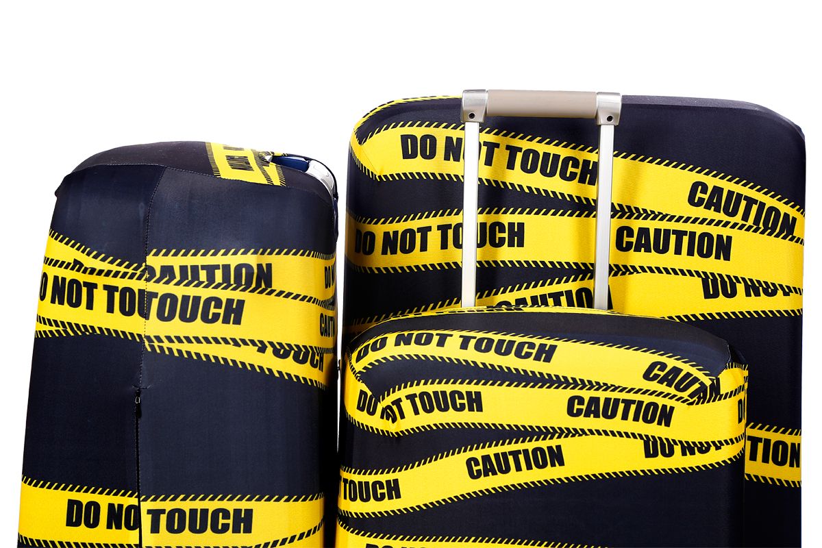 SP180 Даже не щупать-S Чехол для чемодана малый Даже не щупать S Routemark SP180  - Вид №4