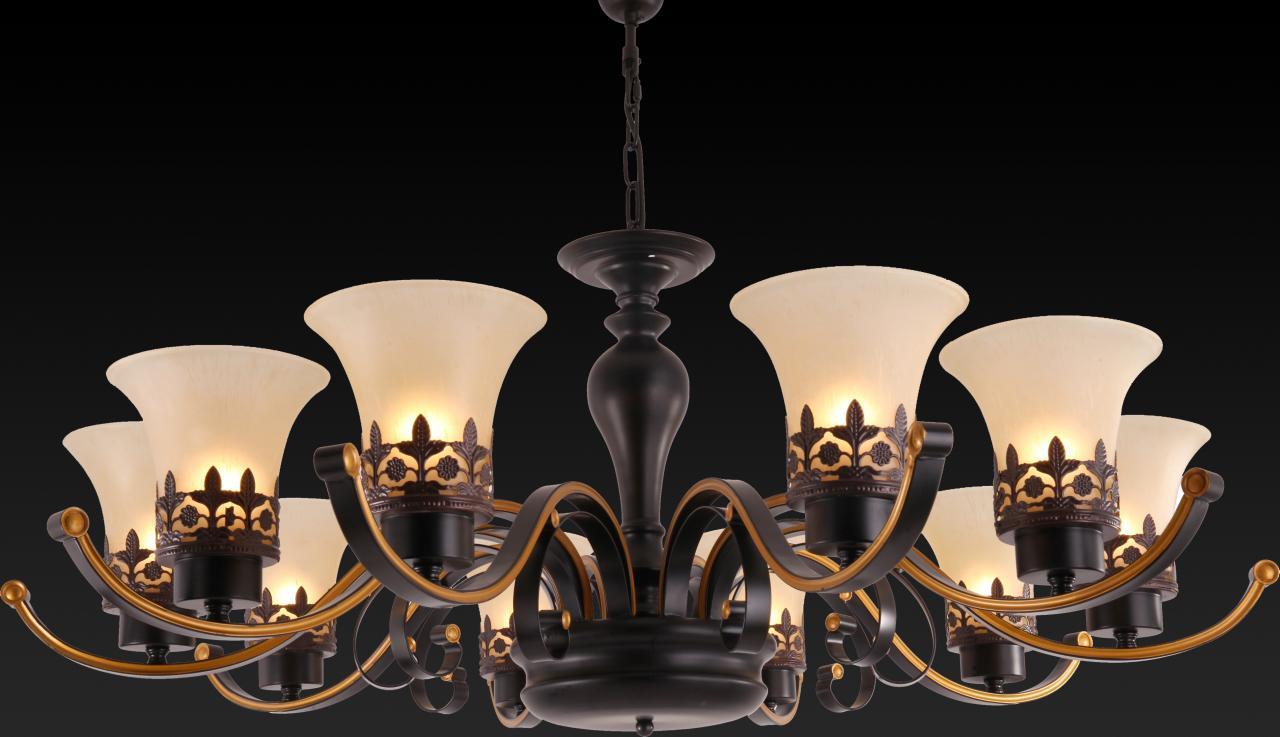 Подвесная люстра Toplight Florence TL7490D-08BL TOPLIGHT ДИЗАЙНЕРСКИЕ, FLORENCE 186744 Белый  - Вид №2