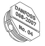 Danfoss Клапанные узлы в сборе с фильтром для клапанов T 2 / TE 2 Клапанный узел № 04 для T/TE 2 068-2007  - Вид №4