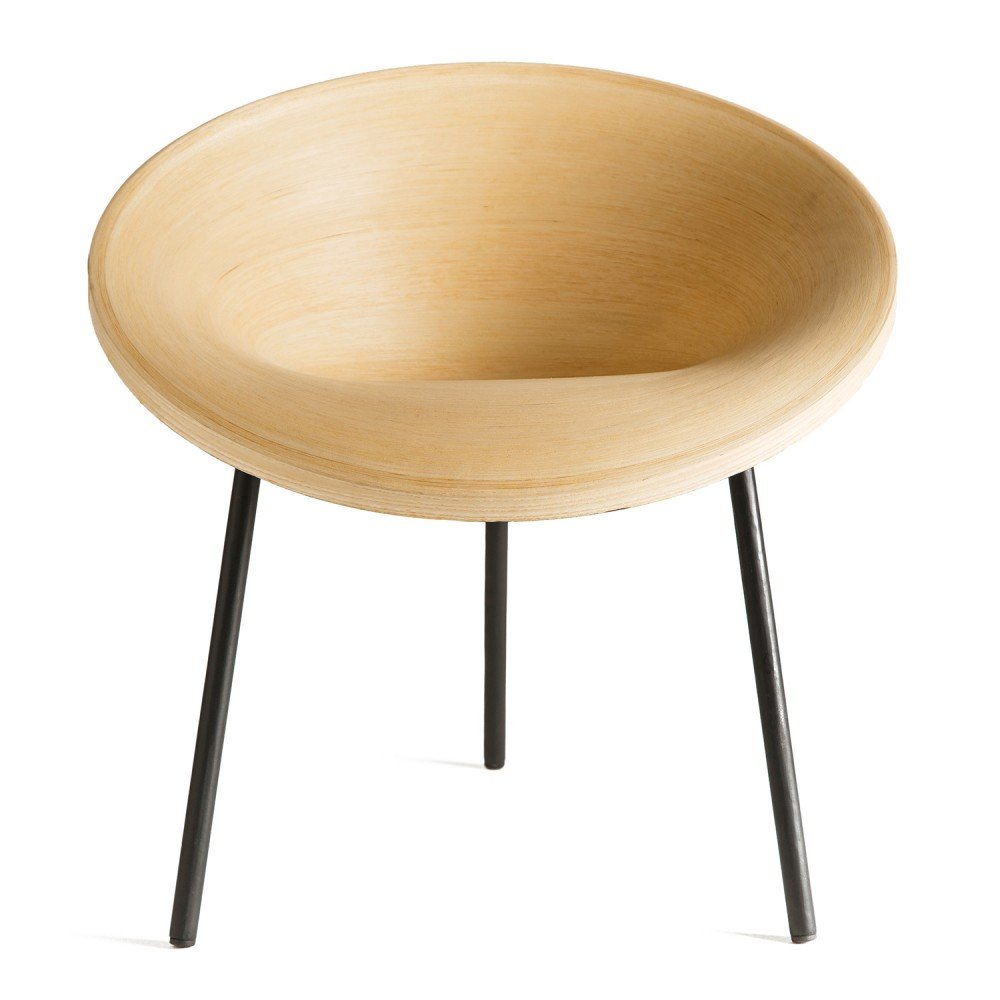 Кресло стул "Sang" бежевый, серый MONTLY SANG 128927 Коричневый  - Вид №3