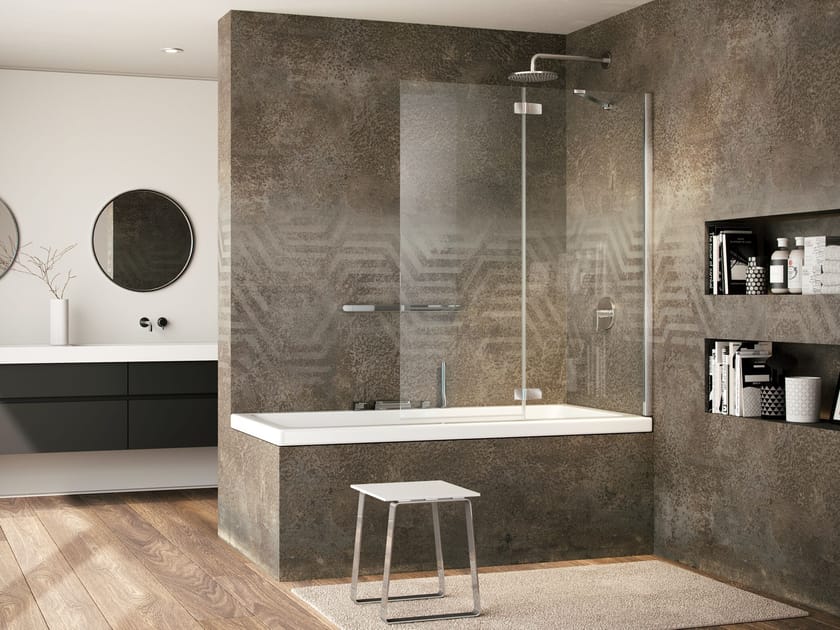 Стеклянная стена ванны Provex Industrie Kombi ARCH-00141572