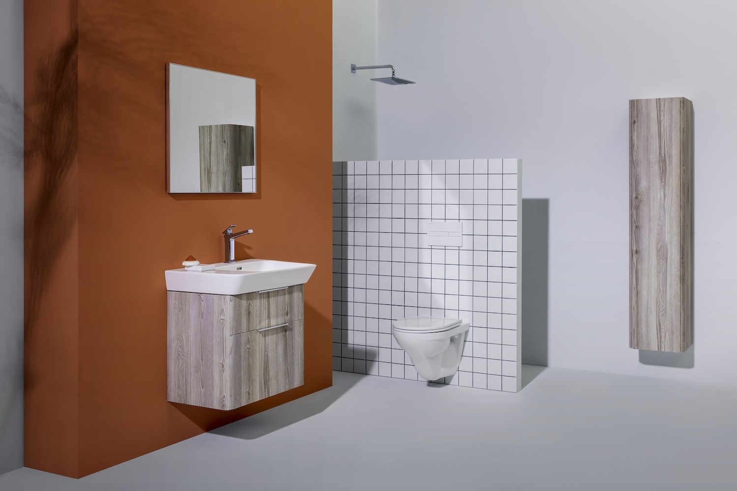 H4474019001441 Зеркало с алюминиевой рамкой, без подсветки LAUFEN PRO - Вид №17