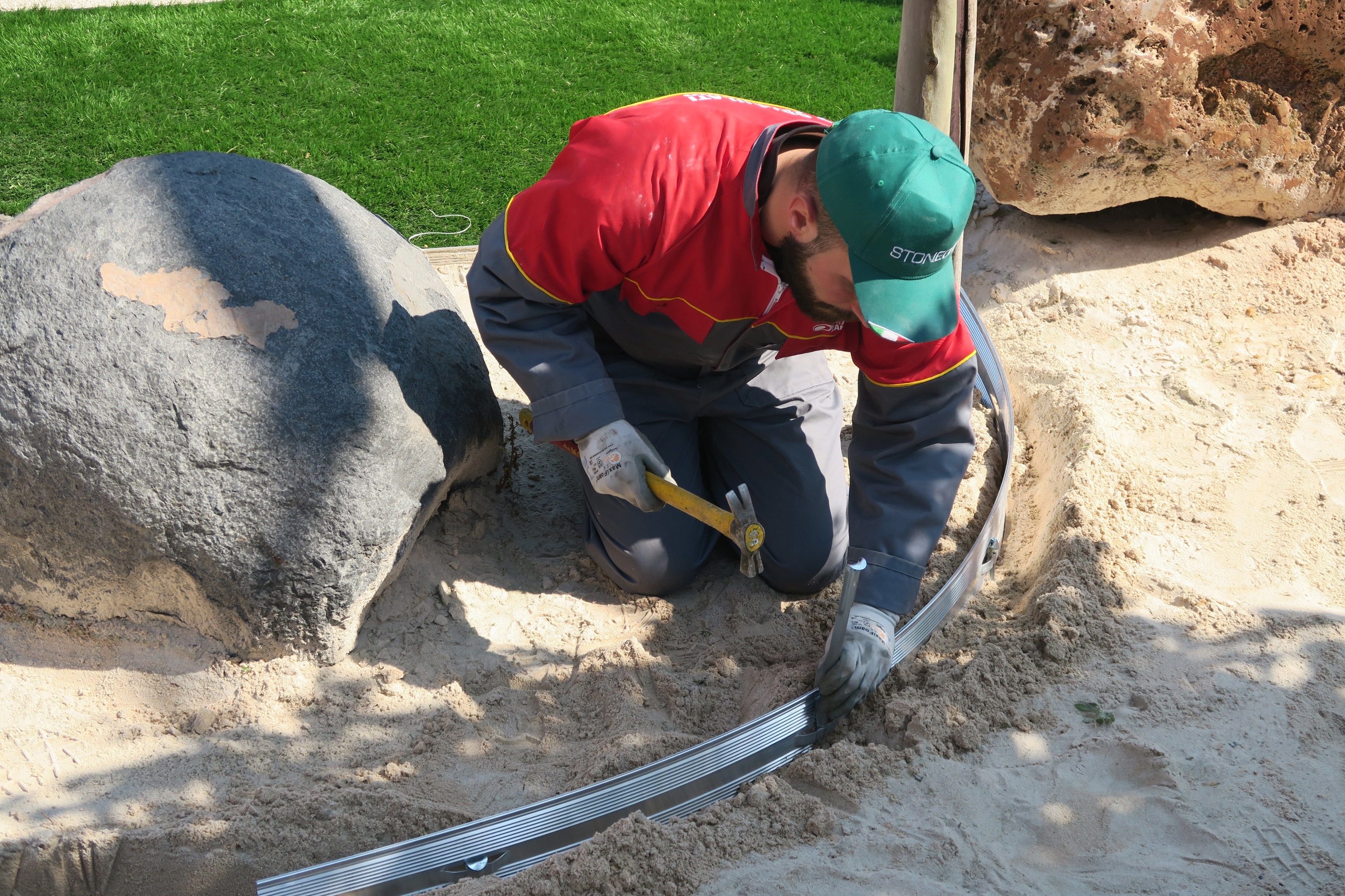 Окантовка для алюминиевых клумб GRANULATI ZANDOBBIO бордюр ARCH-00069927 - Вид №13