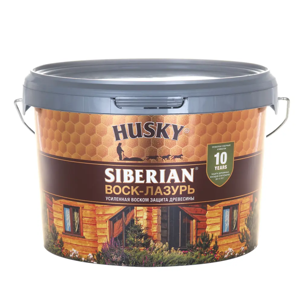 Воск-лазурь Husky Siberian для дерева - защита и эстетика 86765142 STLM-0071515 - Вид №1