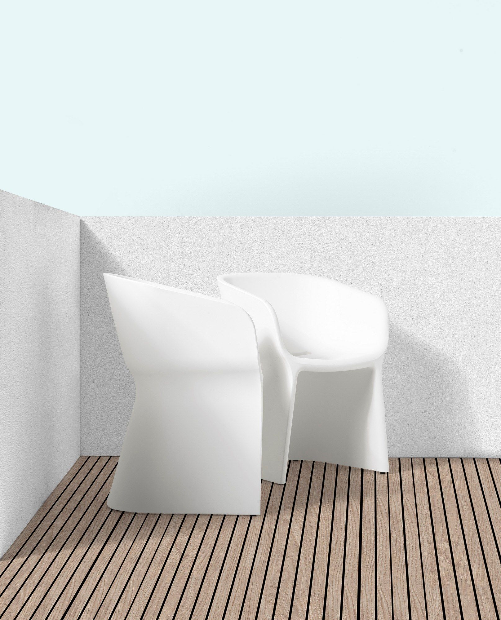 Полиэтиленовое садовое кресло с подлокотниками Diemme ARCH-00074948 - Вид №3