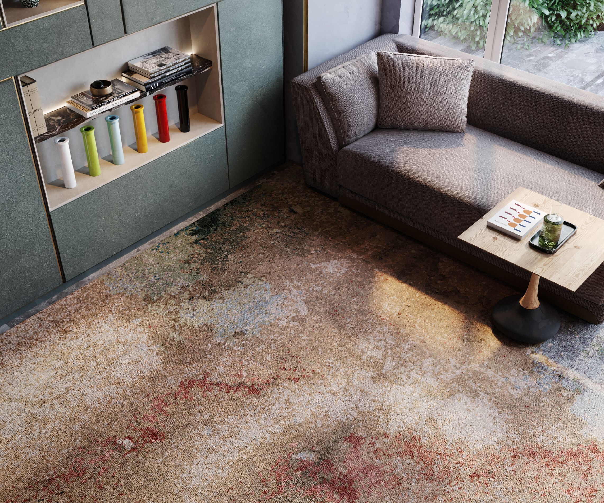 Прямоугольный ковер ручной работы Tapis Rouge Гималаи ARCH-00126595 - Вид №2