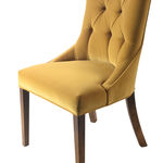 U711 (0914-05) Большое кресло Petersham с пуговицами на спинке ijlbrown  - Вид №3