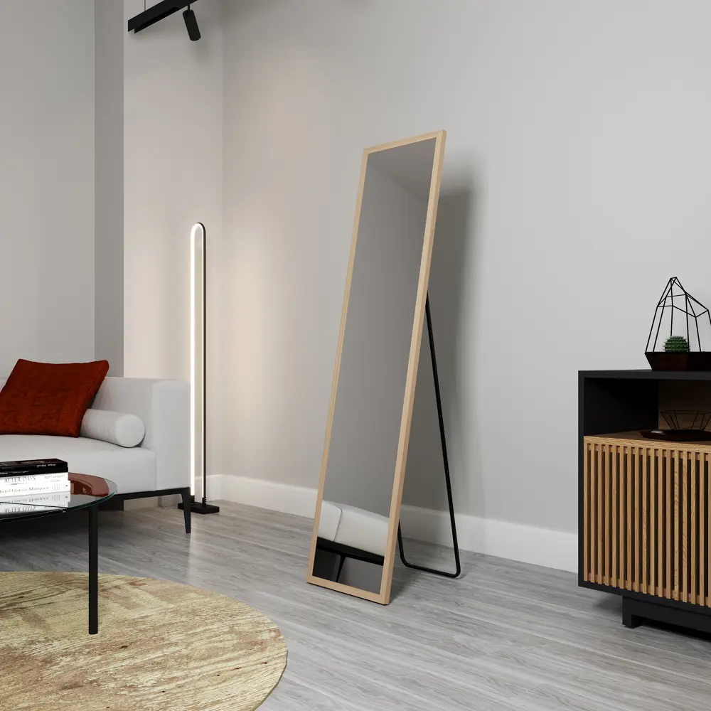 Декоративное зеркало Continent Альпы прямоугольное 41x161 см МДФ дуб STLM-2062043 - Вид №4