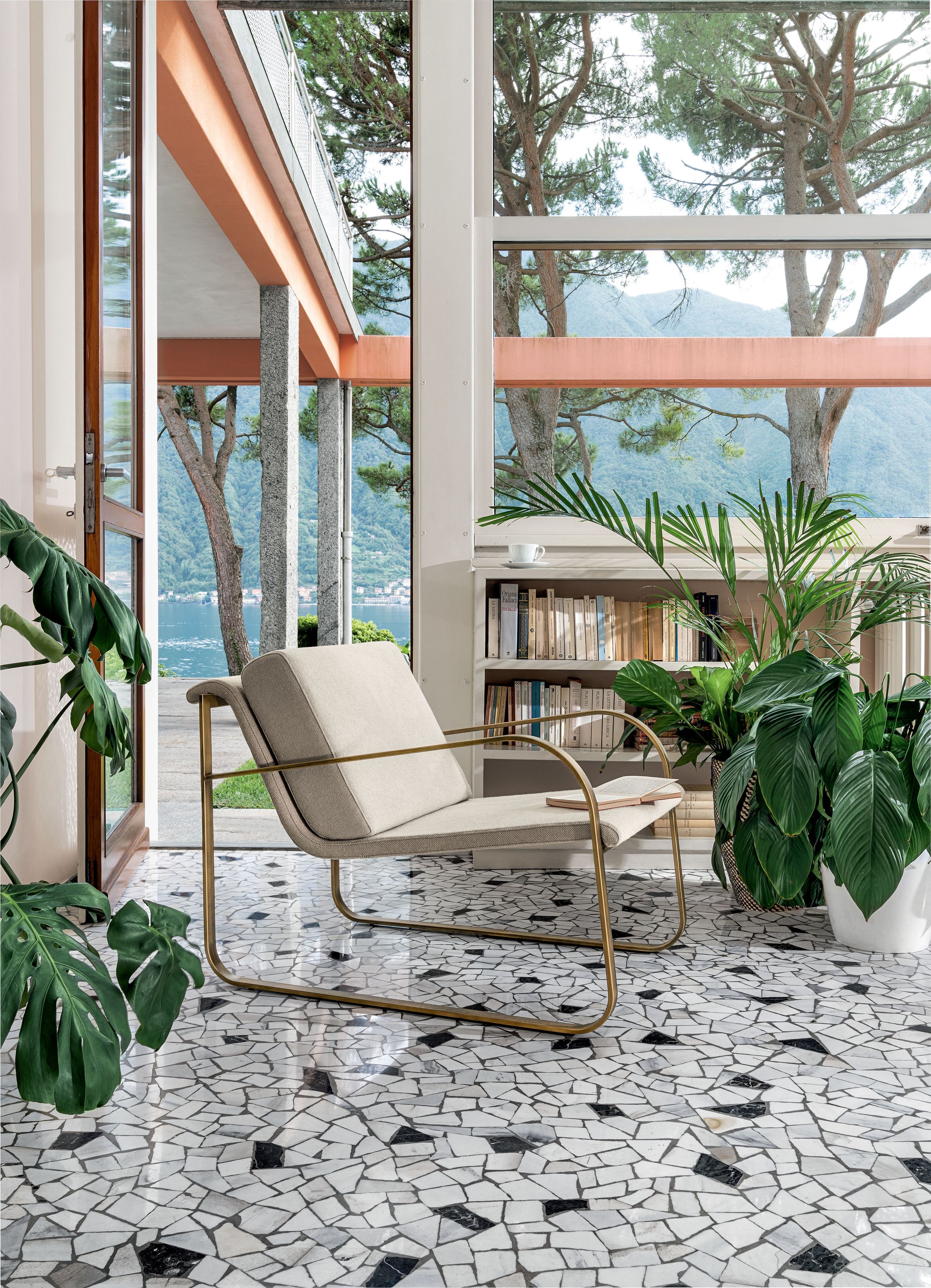 Тканевое кресло с подлокотниками Sovet Italia Bugatti ARCH-00051033 - Вид №8