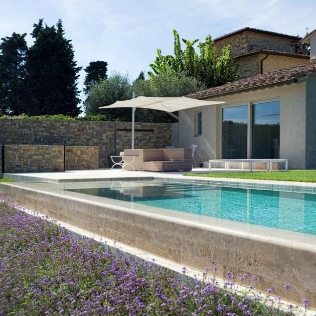 INDALO PISCINE Заглубленный бассейн из травертина sun-id-1392953 - Вид №2