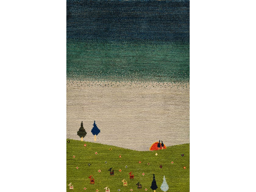 Прямоугольный шерстяной ковер Zollanvari Gabbehs Landscapes ARCH-00097804