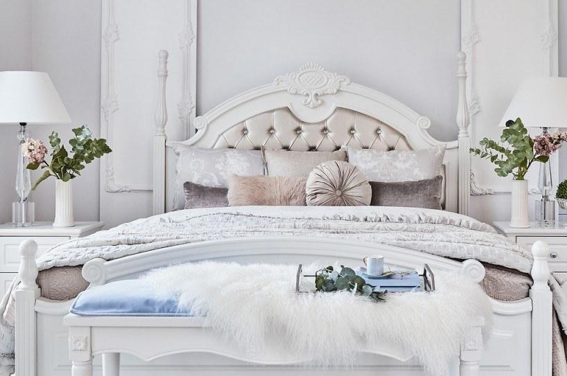 Arrediorg.it® Кровать King size из дерева с тафтинговым изголовьем Princess sun-id-1346465 - Вид №4