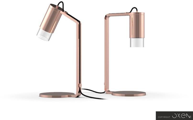 NEXO LUCE Светодиодная настольная лампа из стали Oxen table lamp 7116d0 / 7116d1 - Вид №6