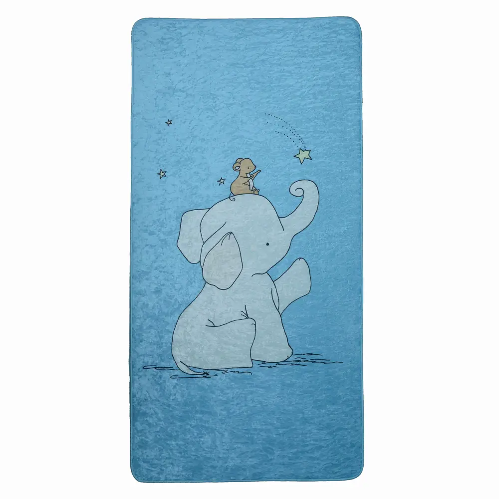 Ковёр «Kids Dream 00» 0.7х1.4 м цвет голубой BOYBO TEKSTIL STLM-2196868