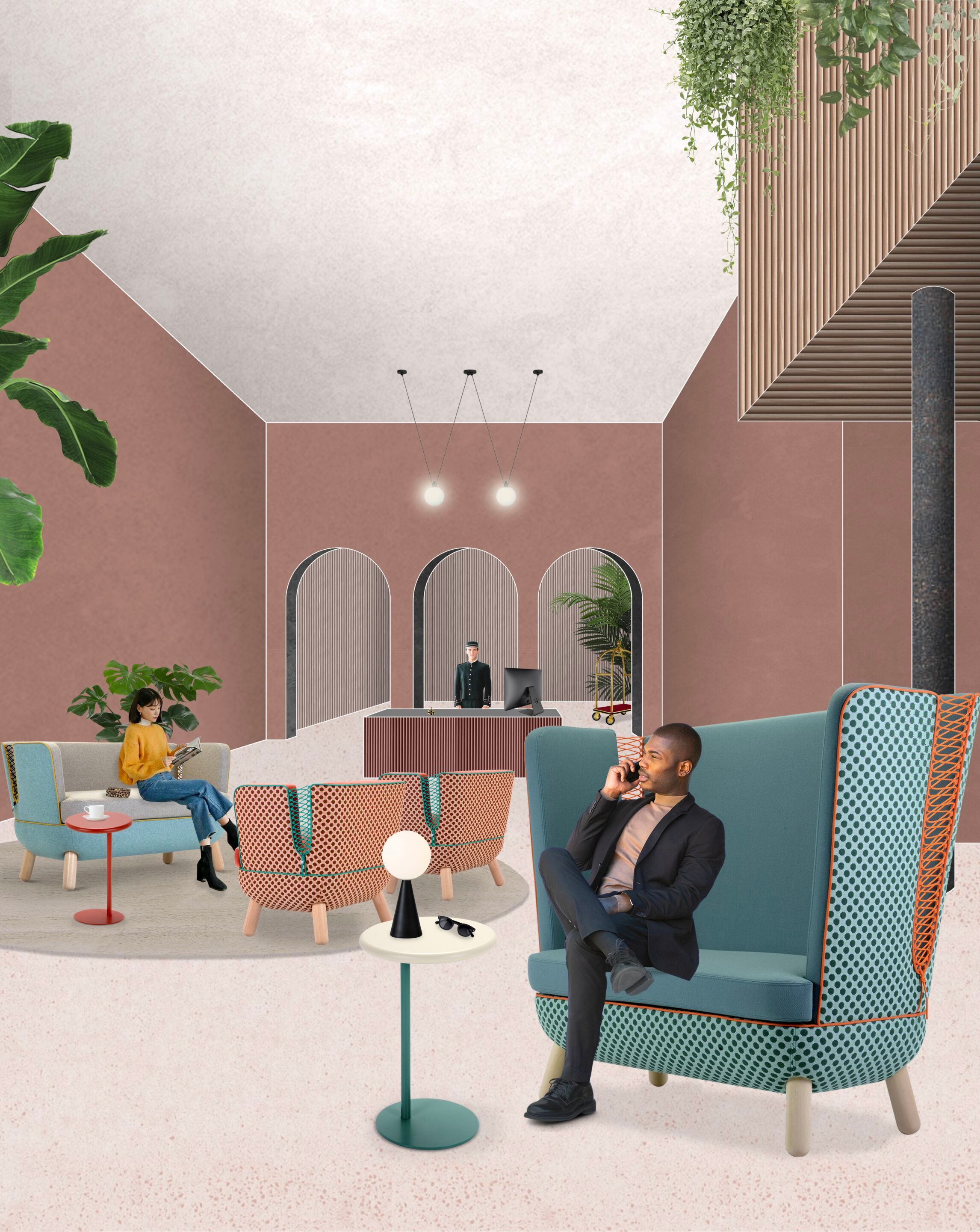 Кресло с низкой спинкой Adrenalina Sly ARCH-00035588 - Вид №3