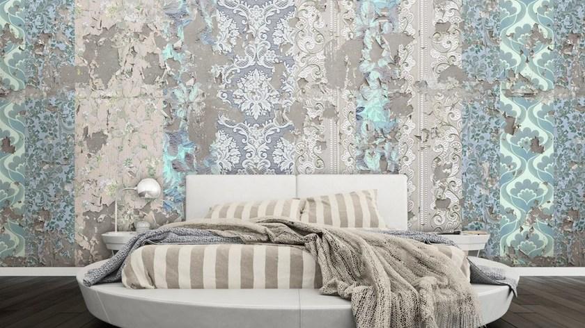 GLAMORA Дамаск виниловые обои Stripes & squares sun-id-1363058 - Вид №3