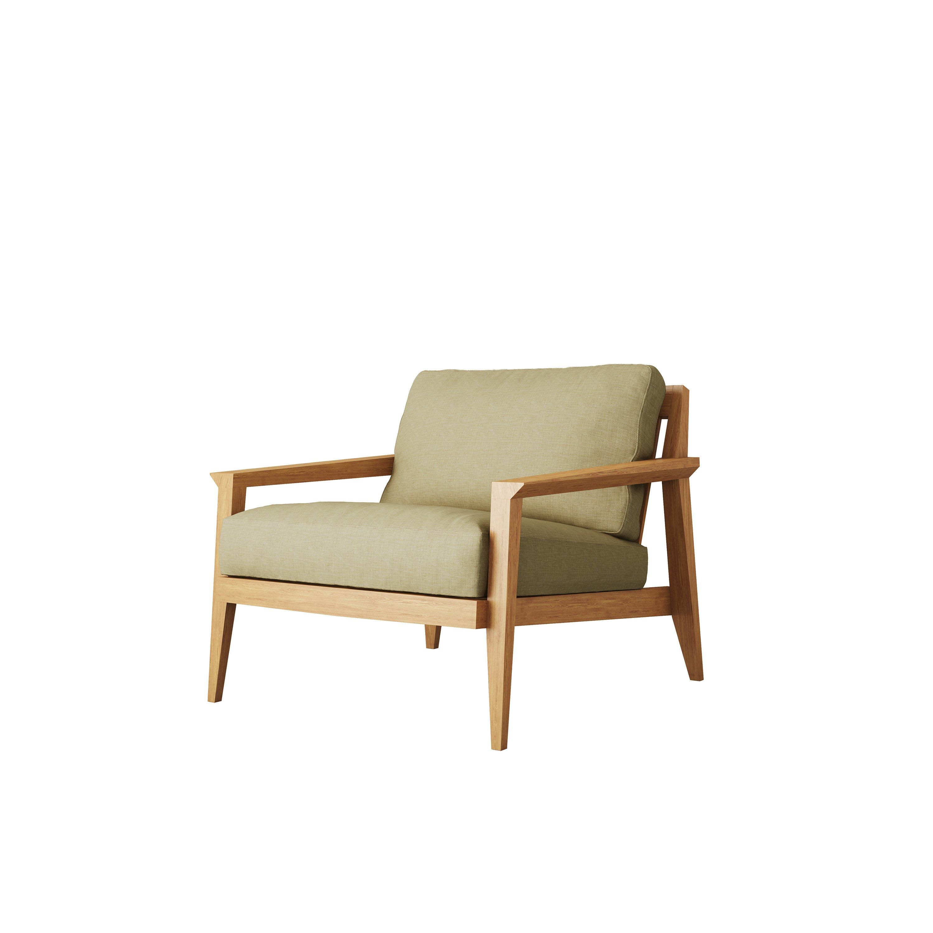 Тканевое кресло с подлокотниками Case Stanley ARCH-00014019 - Вид №25