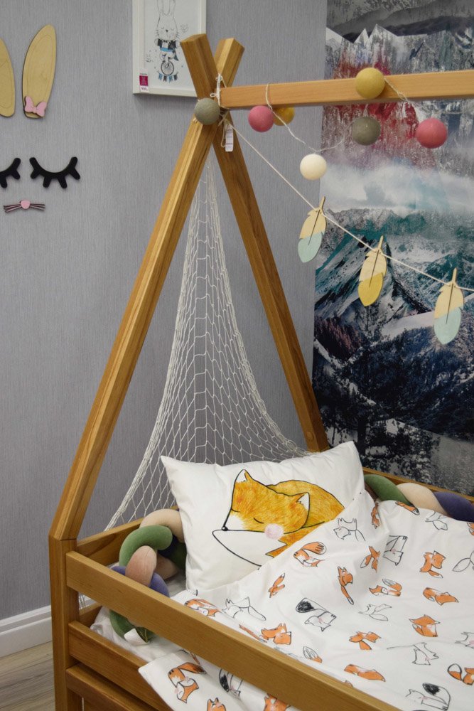 Комплект детского постельного белья "Лиса" VAMVIGVAM  282079 Белый;оранжевый Santreyd  - Вид №3